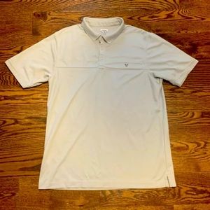Callaway Men's Golf Polo Shirt Gray Short Sleeve Size L